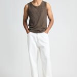 Butter White Clean Aesthetic Everyday Straight-Fit Jeans