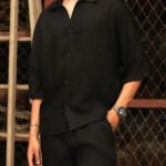 Shirt Collar Short Sleeves Shirt With Trouser