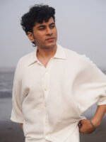 Self Design Shirt with Trousers