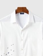 Blue Shade Men’s Half Sleeves Printed Shirt Exclusive - Image 2