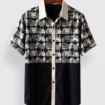 Black Elephant Designer Men’s Half Sleeves Printed Shirt Exclusive