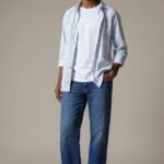 Go-To Blue Daily Wear Comfortable Straight-Fit Jeans