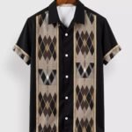 Black Arrow Designer Men’s Half Sleeves Printed Shirt Exclusive