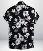 Classic Black Cotton Shirt - Image 2