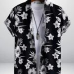 Classic Black Cotton Shirt