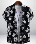 Classic Black Cotton Shirt