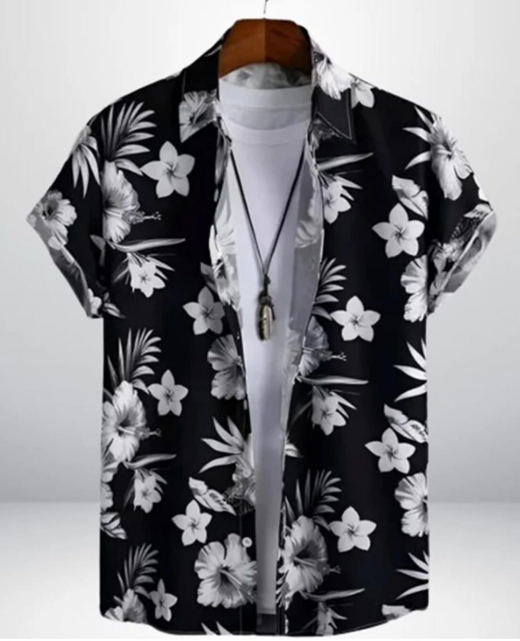 photo_2023-11-22_05-17-55.jpg Classic Black Cotton Shirt - Image 1